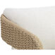 Pylos Natural / Louis Cream Outdoor Dining Armchair